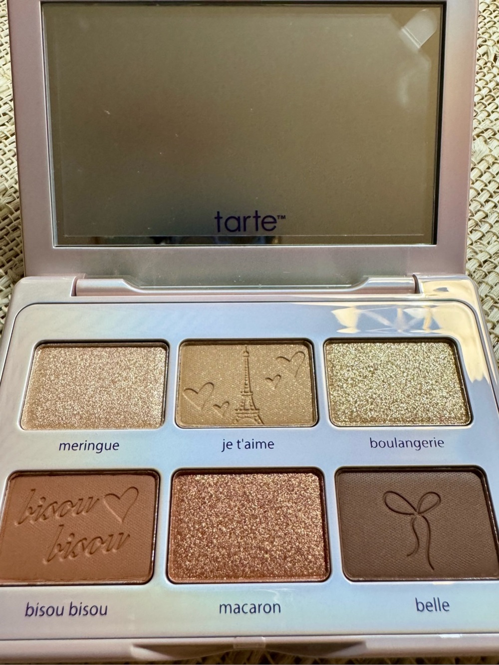 Tarte Tartelette Crème Brûlée Amazonian Clay Travel Eyeshadow Palette